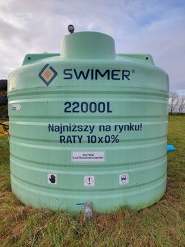 Zbiornik do nawozów płynnych na RSM Swimer 22000L