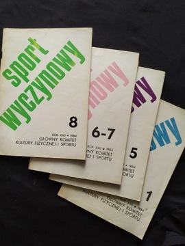 Sport wyczynowy, Miesięcznik PKOl-u 1984