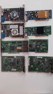Karty Graficzne PCI i AGP GeForce FX 5500, 440MX, Virge
