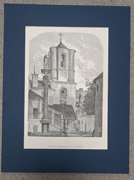J.Matejko,Lwów-Katedra Ormiańska,sygn.1876r.