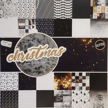 BLOK kreatywny scrapbooking 30x30 CHRISTMAS 