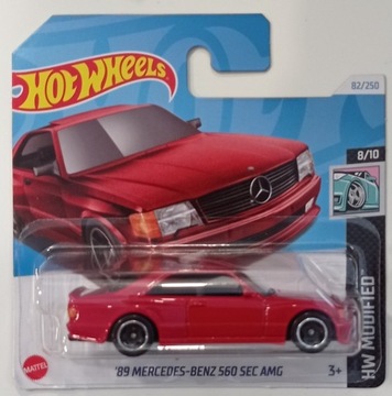 HOT WHEELS '89 MERCEDES-BENZ 560 SEC AMG