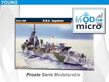 HMS Impulsive - Skala 1:500 - MisterCraft