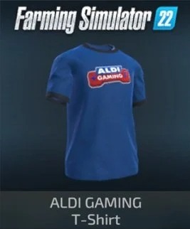 Aldi Gaming T-shirt Farming Simulator 22