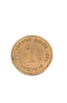 1 Reich Pfennig 1899 r. E