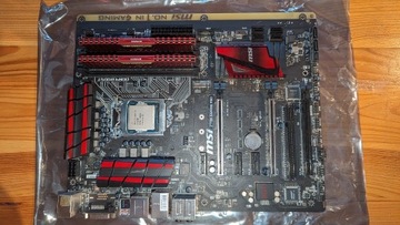 Płyta głowna MSI Z170A GAMING PRO + CPU + RAM