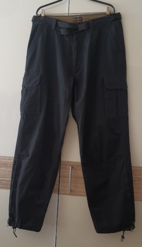 spodnie męskie czarne Dunlop 44/XXL trekkingowe