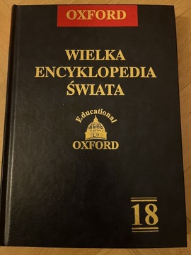 Wielka Encyklopedia Świata Oxford 18 tomów