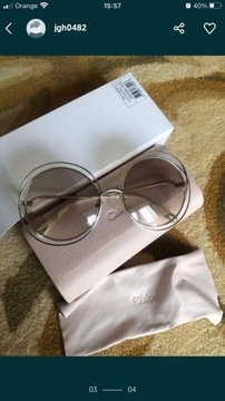 Nowe orginalne okulary Chloe