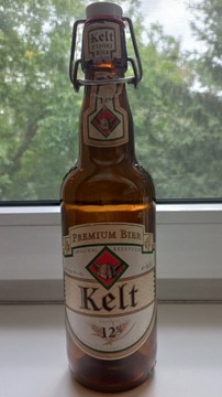 Butelka po piwie Kelt