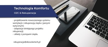 Projekt rekuperacji - komfort & oszczędności