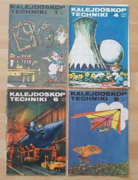4 x KALEJDOSKOP TECHNIKI 1987-88