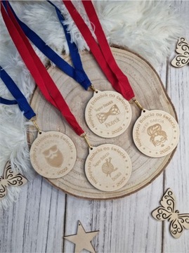 Medal dla DZIADKÓW z wstążką personalizowany