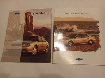 1998 Chevrolet Malibu prospekt + 1999 Malibu