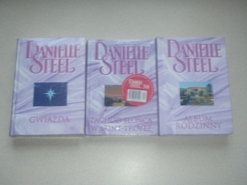 Danielle Steel  3 książki stan idealny