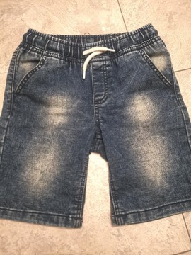 Spodenki jeansowe chłopięce 116cm