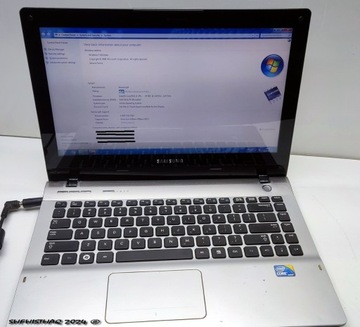 Laptop Samsung QX310 / działa / wady