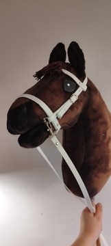 Ogłowie Hobby Horse regulowane, wędzidło wodze HH 