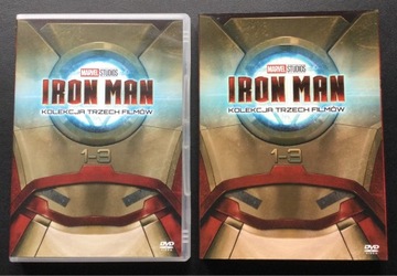 IRON MAN trylogia 3 x dvd