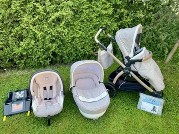 Wózek Peg Perego 3W1 BOOK 51 ELITE MON AMOUR kompl