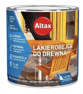 Altax lakierobejca dąb 0,75l