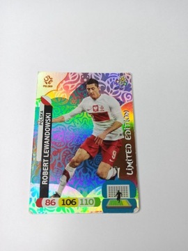 Karta limited Robert Lewandowski euro 2012