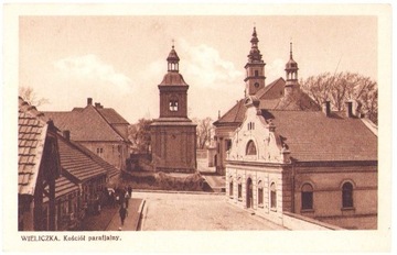 KRAKÓW- WIELICZKA. Kościół parafialny -STAN!