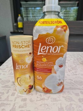 Płyn Lenor +granulki