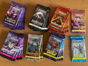 ZESTAW: 26 Boosterów Magic z ostatnich dodatków