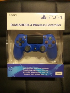 NOWY Oryginalny Pad Sony PS4 V2 Niebieski