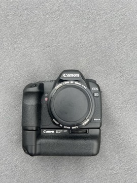 Zestaw Canon 5d Mark2 z gripem i obiektywem Canon EF 50mm f/1.4