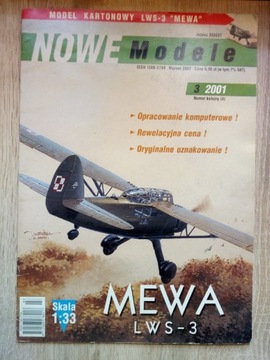 Model kartonowy Nowe modele MEWA LWS-3