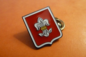 Raczki Pow. Suwałki Herb pin przypinka