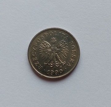 20 groszy 1990 r. Mennicza
