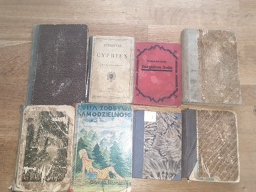 Zestaw 8 książek przed 1939