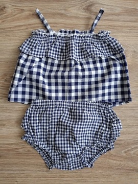 Komplet letni dla dziewczynki Old Navy rozm. 68/80 - 6/12 m-cy 