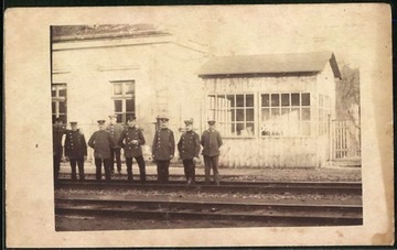 PIOTRKÓW TRYBUNALSKI ?? Dworzec kolejowy 1916