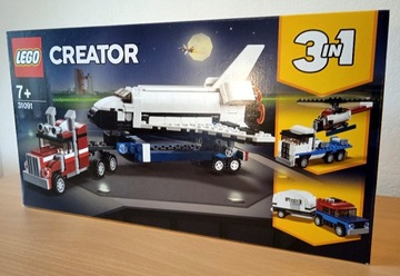 LEGO Creator 31091 Transporter promu 3w1