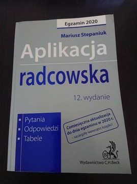 Mariusz Stepaniuk - Aplikacja radcowska 2020