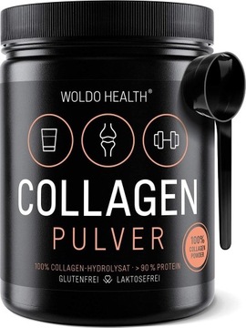 Collagen 100% Powder 500 g WoldoHealth