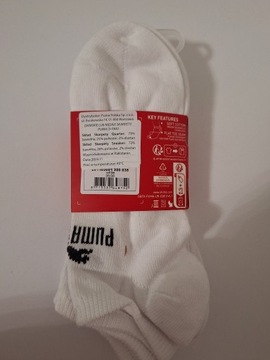 Skarpetki Puma rozmiar 35/38  3 pack białe