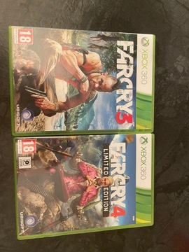 Gry na XBox 360 - FarCry 3,4