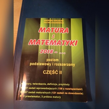 Matura z Matematyki 2018 poziom pod. i roz. cz II