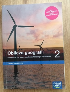 Oblicza geografii 2 podręcznik zakres rozszerzony