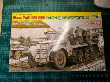 Zugkraftwagen 5cm Pak38 1/35 Dragon