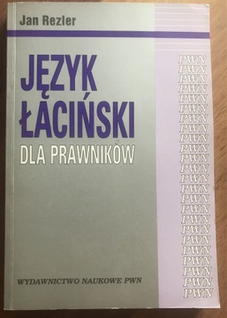 Język łaciński dla prawników Jan Rezler 