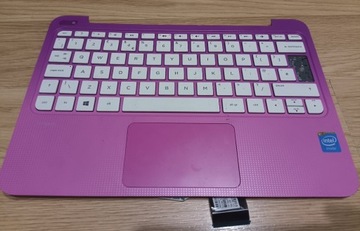 Klawiatura do laptopa hp - różowa