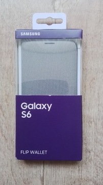 Etui Samsung Galaxy S6 flip wallet oryginalne