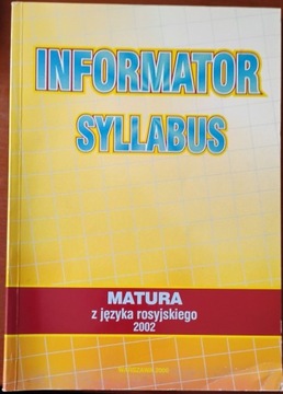 Informator Syllabus - Matura z j. rosyjskiego 2002