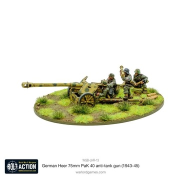 Bolt Action German Pak 40 Anti Tank Gun 1943-1945